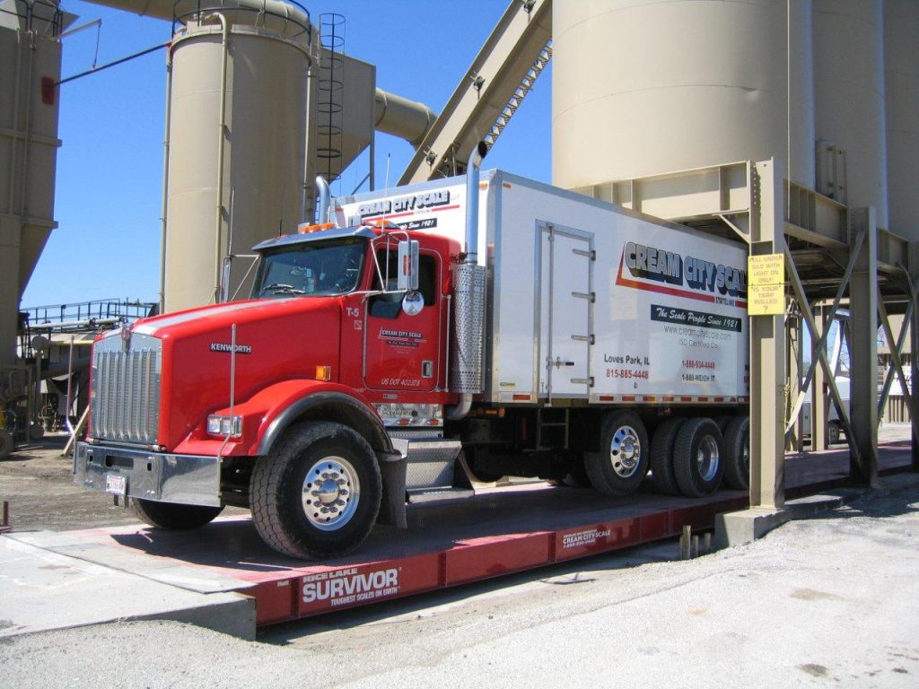 heavy capacity scale calibration